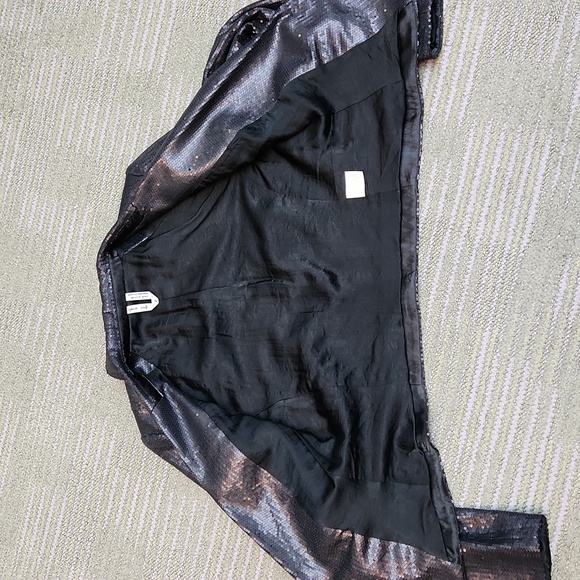 Free People Sequin Blazer Size 2 - Picture 9 of 16